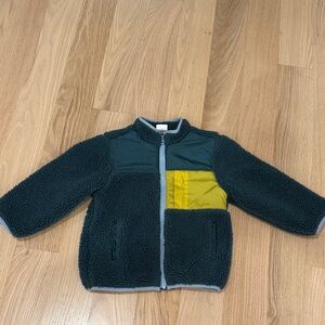 Hanna Andersson Teal Fleece Jacket